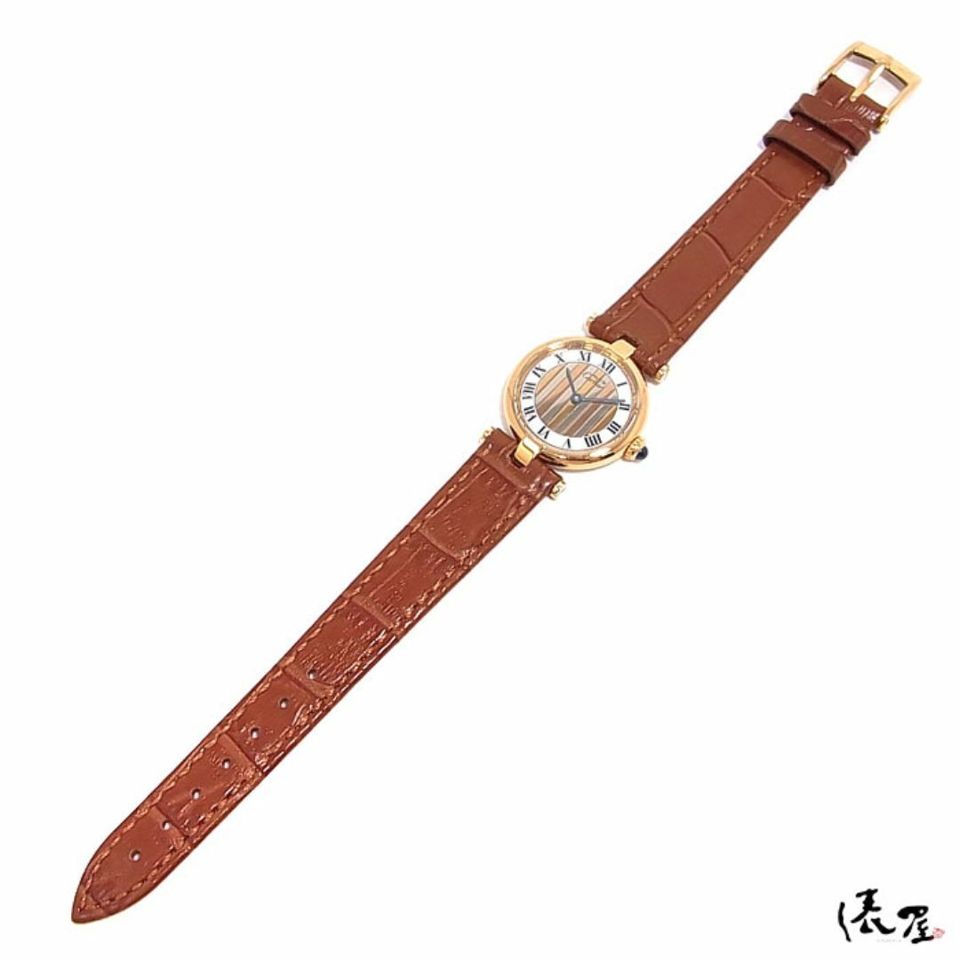Cartier(カルティエ)の【OH済/仕上済】カルティエ マストヴァンドーム SM 美品 レディース ヴィンテージ Cartier 時計 腕時計 中古【送料無料】 レディースのファッション小物(腕時計)の商品写真