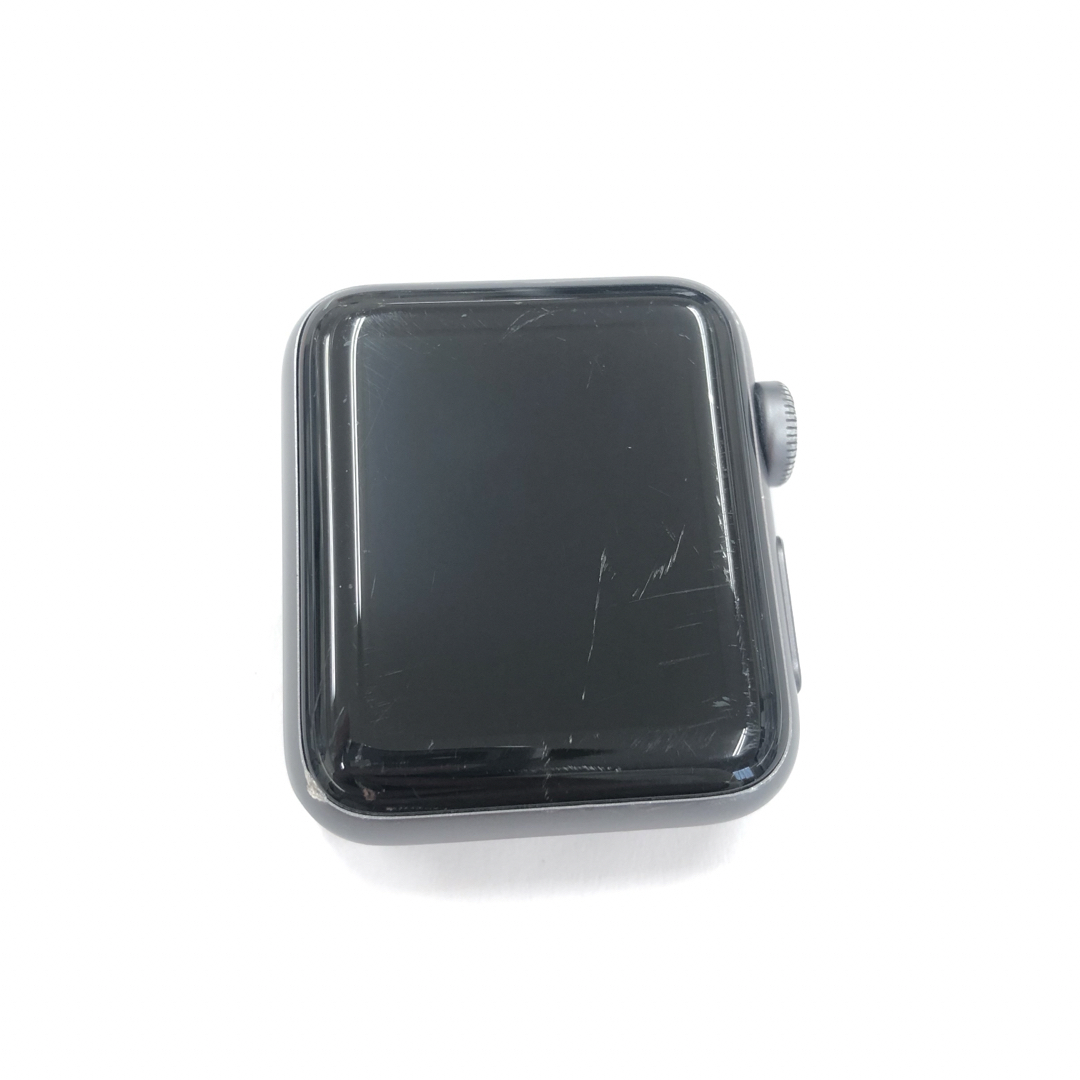 Apple Watch(アップルウォッチ)のApple アップルウォッチ 黒 38mm,シリーズ3 スマートウォッチ スマホ/家電/カメラのスマートフォン/携帯電話(その他)の商品写真