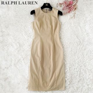 ラルフローレン(Ralph Lauren)のRALPH LAUREN 膝丈 ノースリーブ ワンピース 7(ひざ丈ワンピース)