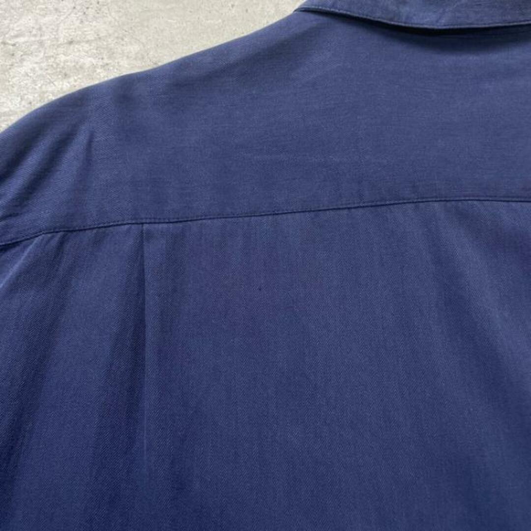 caribbean シルク×コットン オープンカラーシャツ メンズXL メンズのトップス(シャツ)の商品写真