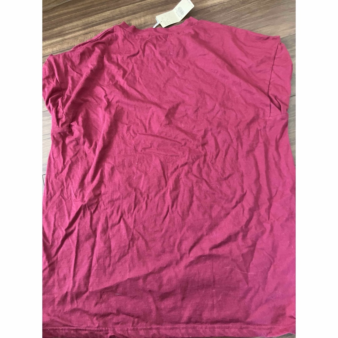 STUDIO CLIP(スタディオクリップ)の袖折り返しプルオーバー　Lサイズ レディースのトップス(Tシャツ(半袖/袖なし))の商品写真