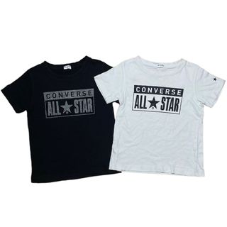 コンバース(CONVERSE)のCONVERSE コンバース ロゴ Tシャツ ２点セット まとめ売り 120(Tシャツ/カットソー)