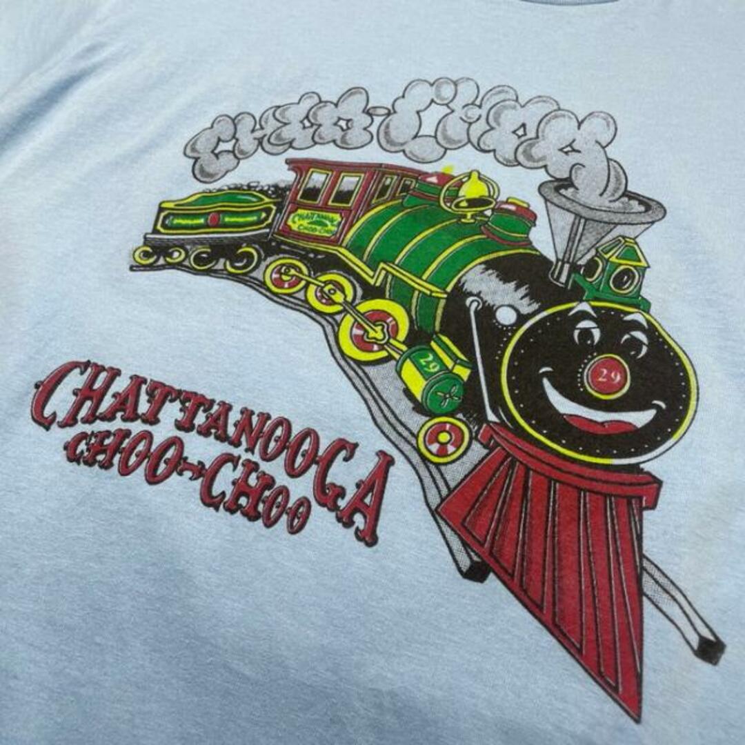 CHATTANOOGA CHOO-CHOO 汽車 デザインTシャツ メンズL メンズのトップス(Tシャツ/カットソー(半袖/袖なし))の商品写真