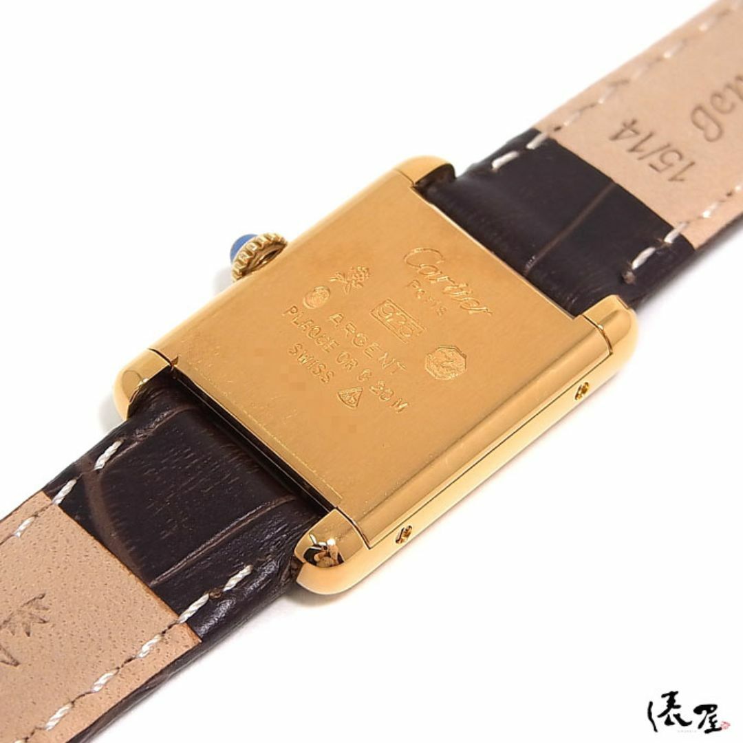 Cartier(カルティエ)の【OH済/仕上済】カルティエ マストタンク SM 手巻き式 極美品 レディース ヴィンテージ Cartier 時計 腕時計 中古【送料無料】 レディースのファッション小物(腕時計)の商品写真