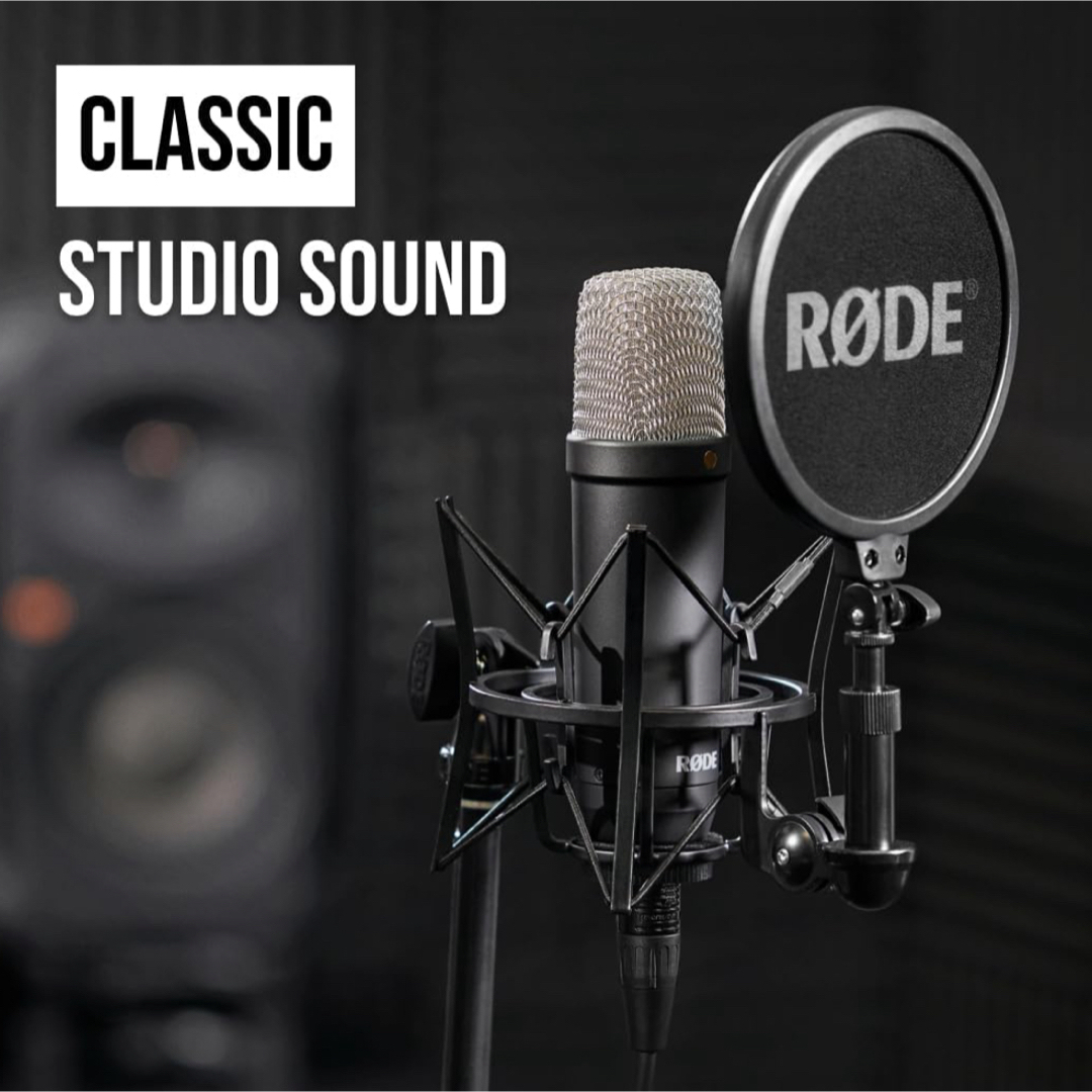 【新品/未開封】Rode NT1 コンデンサーマイク/スタジオストック品 楽器のレコーディング/PA機器(マイク)の商品写真
