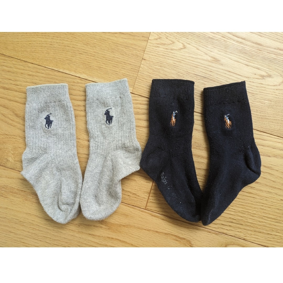 Ralph Lauren(ラルフローレン)のラルフローレン　靴下　2足セット　10-12cm キッズ/ベビー/マタニティのこども用ファッション小物(靴下/タイツ)の商品写真