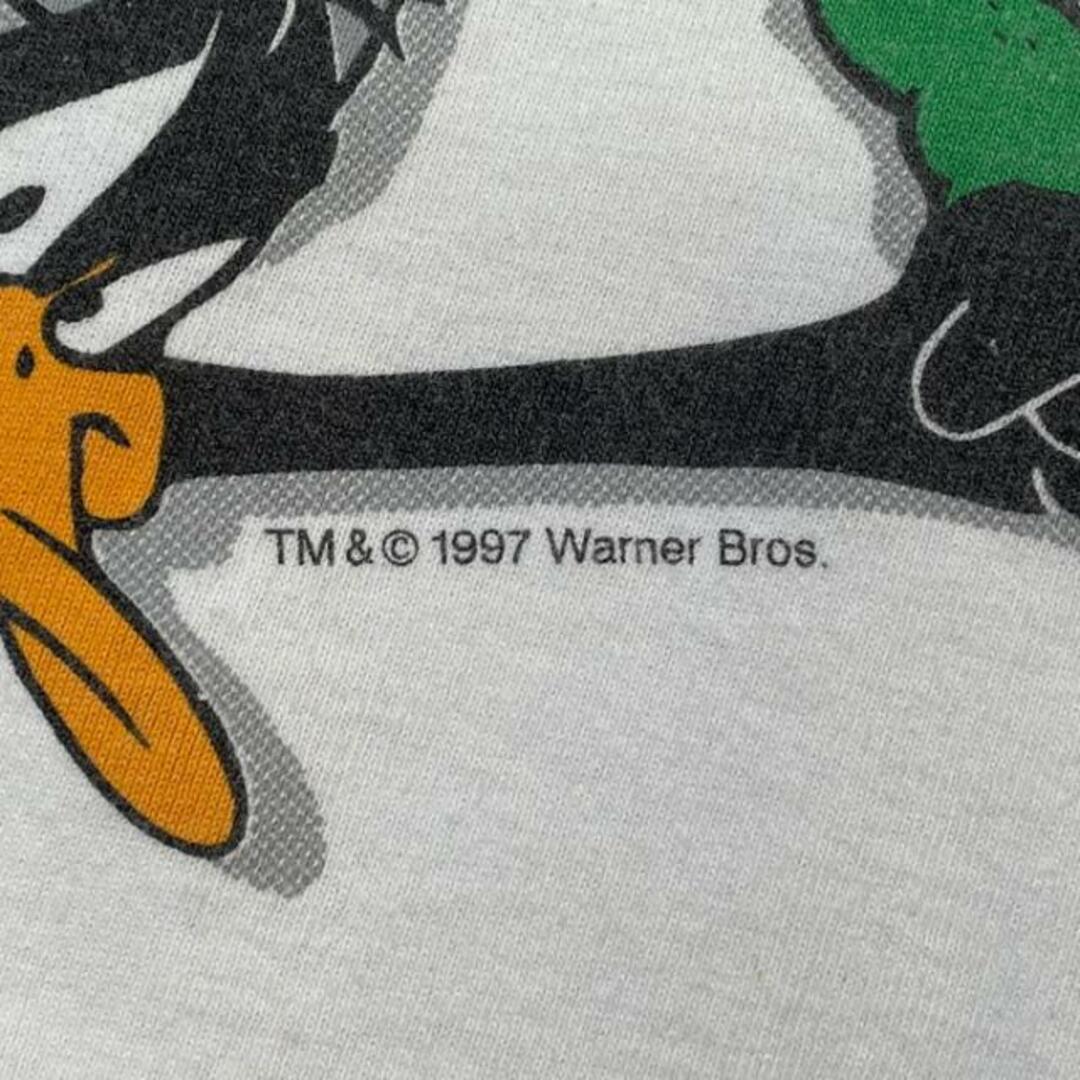 90年代 LOONEY TUNES ルーニー・テューンズ  キャラクター Tシャツ メンズL メンズのトップス(Tシャツ/カットソー(半袖/袖なし))の商品写真