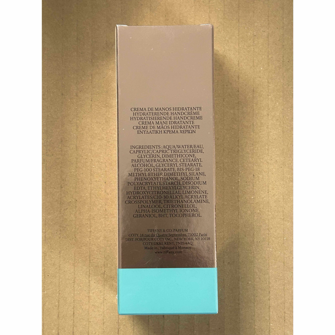 Tiffany & Co.(ティファニー)のティファニー ローズ ゴールド ハンドクリーム 75ml コスメ/美容のボディケア(ハンドクリーム)の商品写真