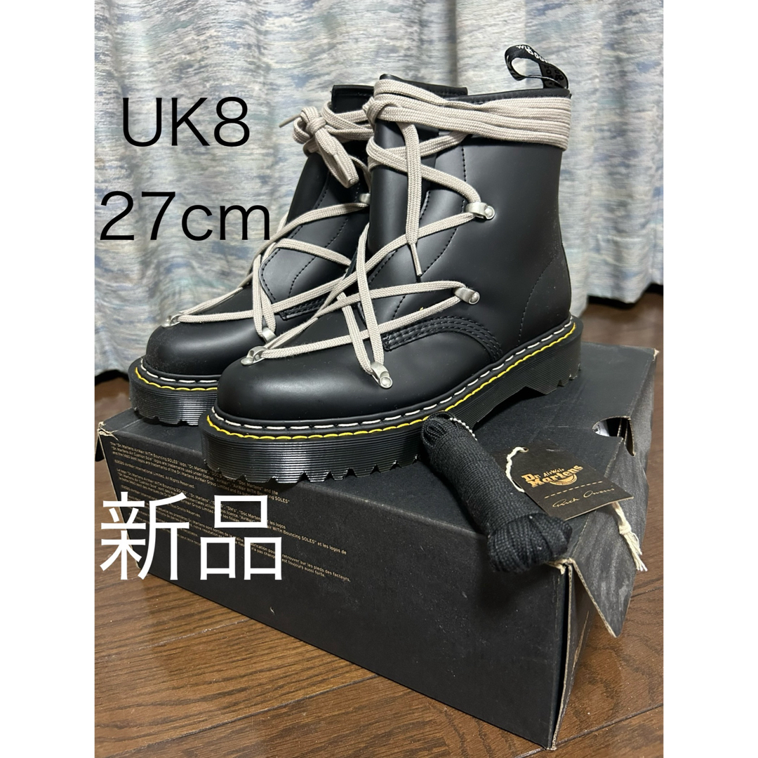 Rick Owens(リックオウエンス)のDr.Martens RICK OWENS ドクターマーチン リックオウエンス メンズの靴/シューズ(ブーツ)の商品写真