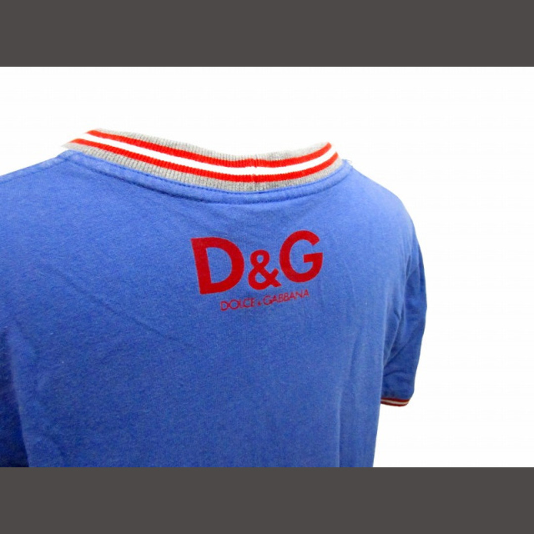 D&G(ディーアンドジー)のディー&ジー ドルガバ ドルチェ&ガッバーナ D&G リンガーTシャツ M レディースのトップス(カットソー(半袖/袖なし))の商品写真