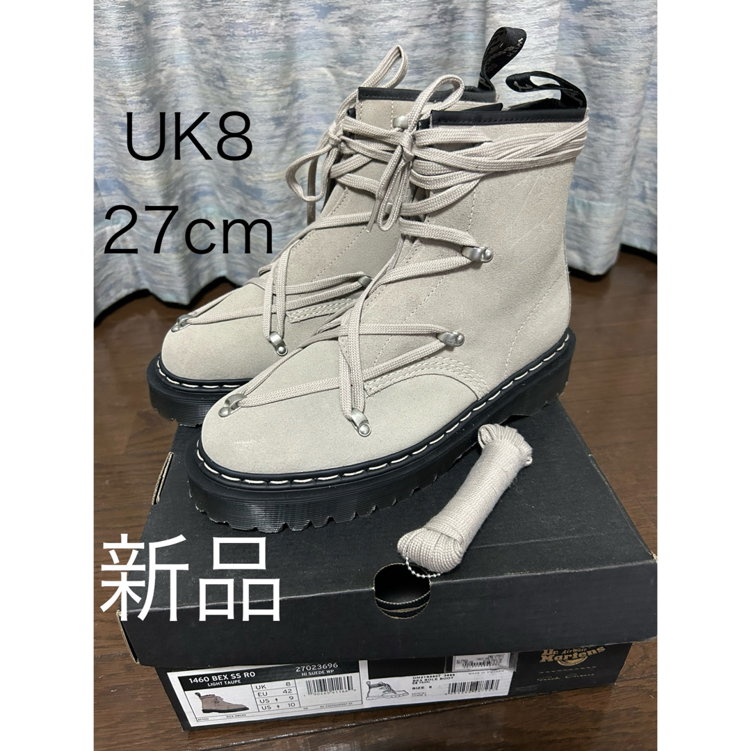 Rick Owens(リックオウエンス)のDr.Martens RICK OWENS リックオウエンス ドクターマーチン メンズの靴/シューズ(ブーツ)の商品写真