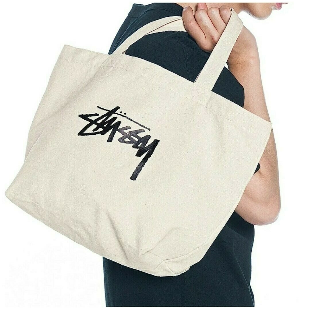 STUSSY(ステューシー)の新品未使用 STUSSY ステューシー トートバッグ ポーチ 2点セット 付録 エンタメ/ホビーの雑誌(ファッション)の商品写真