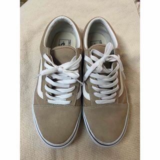 ヴァンズ(VANS)のVANS スニーカー 25.5㎝　ベージュ(スニーカー)