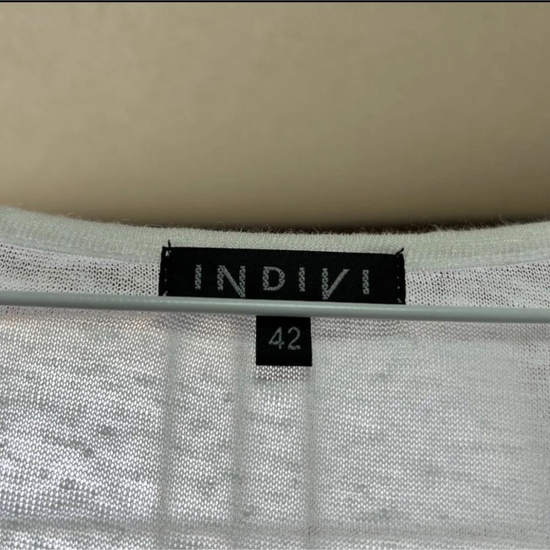 INDIVI(インディヴィ)のINDIVI  トップス レディースのトップス(カットソー(半袖/袖なし))の商品写真