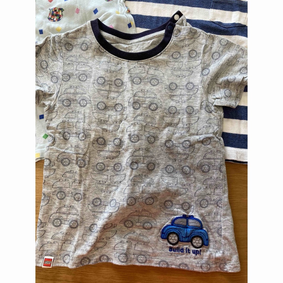 UNIQLO(ユニクロ)の100サイズ 3枚セット キッズ/ベビー/マタニティのキッズ服男の子用(90cm~)(Tシャツ/カットソー)の商品写真