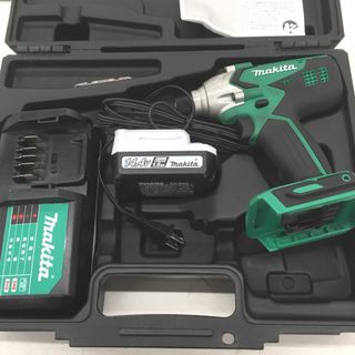 マキタ(Makita)の△△MAKITA マキタ コードレス式 14.4v　インパクトドライバ　バッテリー×1・充電器セット M695D グリーン(その他)