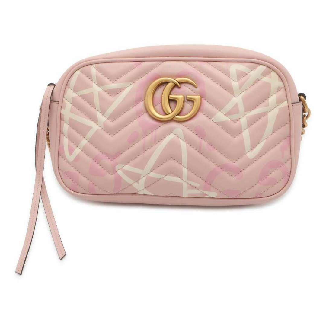 Gucci(グッチ)のグッチ ショルダーバッグ GGマーモント キルティング スモール 447632 GUCCI バッグ チェーンショルダー レディースのバッグ(ショルダーバッグ)の商品写真