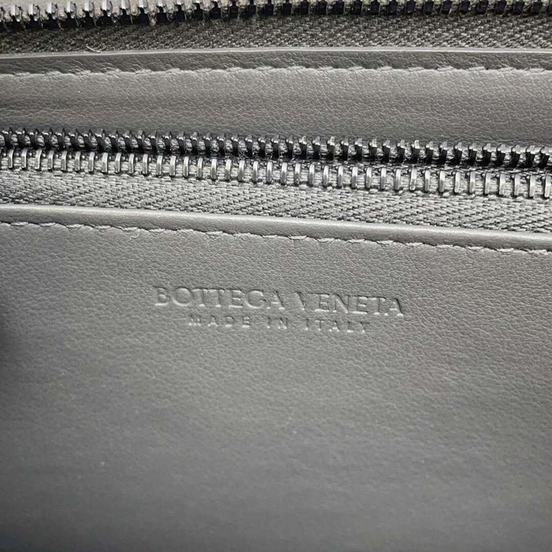 Bottega Veneta(ボッテガヴェネタ)のボッテガヴェネタ 長財布 イントレチャート ラウンドファスナー レザー BOTTEGA VENETA 財布 メンズのファッション小物(長財布)の商品写真