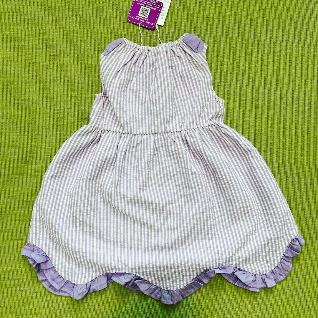 SiShuNon(シシュノン)のSiShuNon新品キッズワンピース　90cm キッズ/ベビー/マタニティのキッズ服女の子用(90cm~)(ワンピース)の商品写真