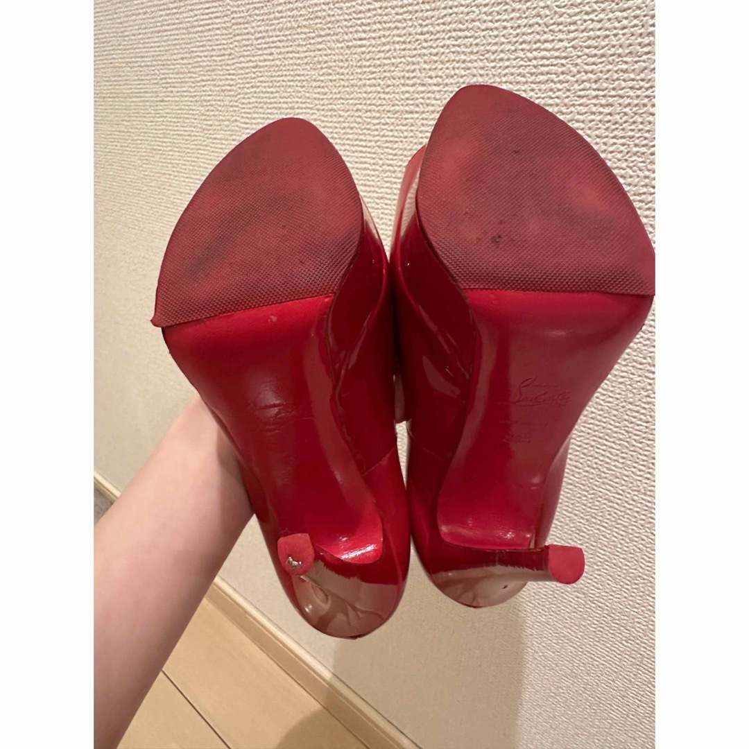 Christian Louboutin(クリスチャンルブタン)のルブタン38.5★15㎝ハイヒール レディースの靴/シューズ(ハイヒール/パンプス)の商品写真