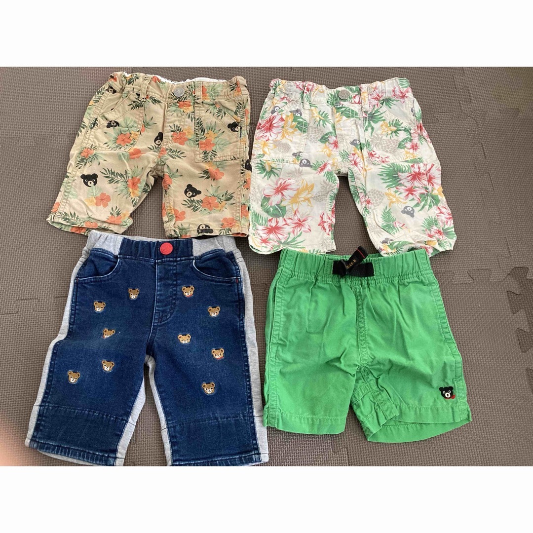 mikihouse(ミキハウス)のダブルビー、ミキハウス　パンツセット キッズ/ベビー/マタニティのキッズ服男の子用(90cm~)(パンツ/スパッツ)の商品写真