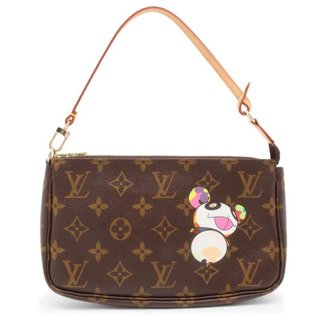 LOUIS VUITTON(ルイヴィトン)のルイヴィトン ハンドバッグ モノグラム・パンダ ポシェット アクセソワール M51981 ヴィトン 村上隆 レディースのバッグ(ハンドバッグ)の商品写真