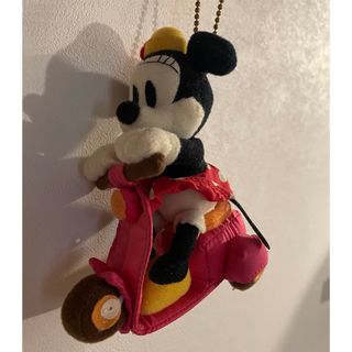 ディズニー(Disney)のディズニーシー　バイク　ミニー　ぬいぐるみ　キーホルダー(ぬいぐるみ)