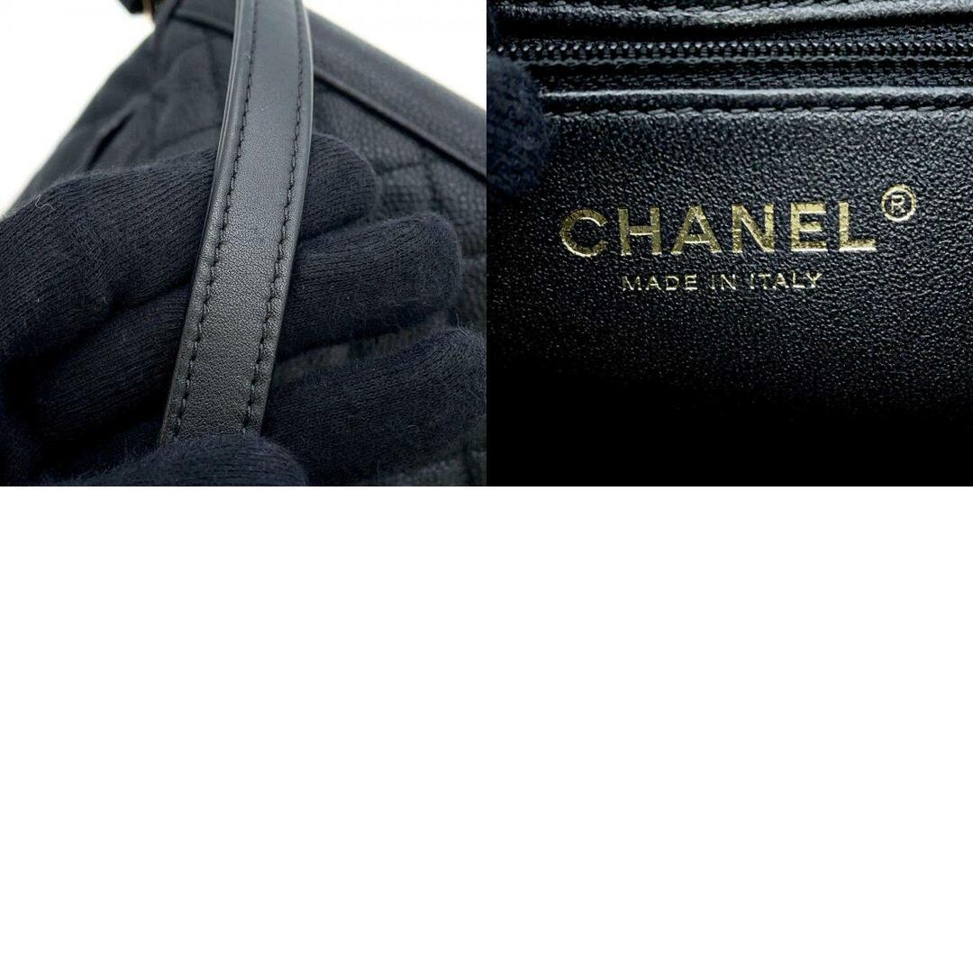 CHANEL(シャネル)のシャネル リュック CCフィリグリー キャビアスキン A57090 CHANEL バッグ バックパック 黒 レディースのバッグ(リュック/バックパック)の商品写真