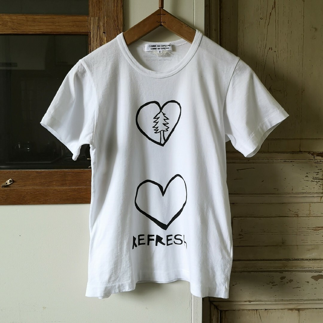 COMME des GARCONS(コムデギャルソン)のCOMME des GARCONS　コムデギャルソン  半袖 Tシャツ トップス レディースのトップス(Tシャツ(半袖/袖なし))の商品写真