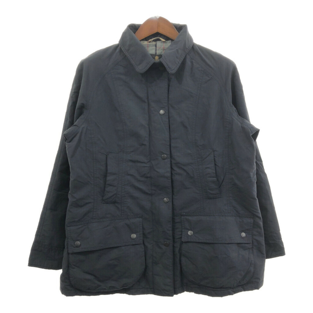 Barbour(バーブァー)のBarbour バブアー BEADNELL ビードネル ジャケット ブラック (レディース 14) 中古 古着 Q6576 レディースのジャケット/アウター(その他)の商品写真