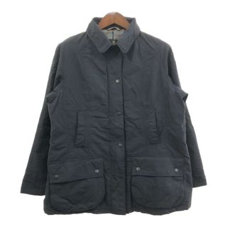 バーブァー(Barbour)のBarbour バブアー BEADNELL ビードネル ジャケット ブラック (レディース 14) 中古 古着 Q6576(その他)