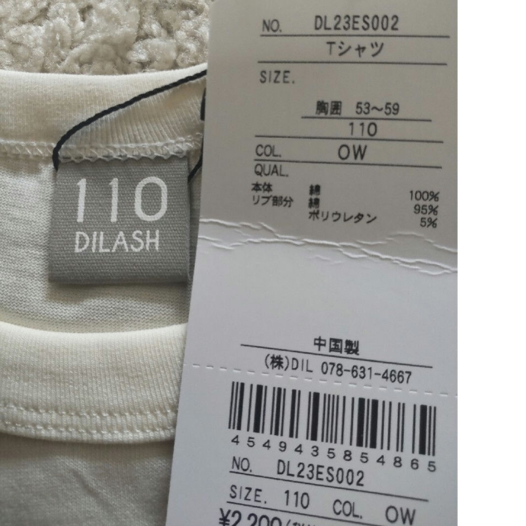 DILASH(ディラッシュ)の【新品】カブトムシ　昆虫　半袖Tシャツ　2枚セット110cm キッズ/ベビー/マタニティのキッズ服男の子用(90cm~)(Tシャツ/カットソー)の商品写真