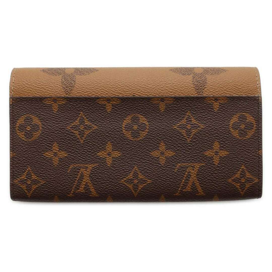 LOUIS VUITTON(ルイヴィトン)のルイヴィトン 長財布 モノグラム・ジャイアント モノグラム・リバース ポルトフォイユ・サラ M80726 LOUIS VUITTON 黒 レディースのファッション小物(財布)の商品写真