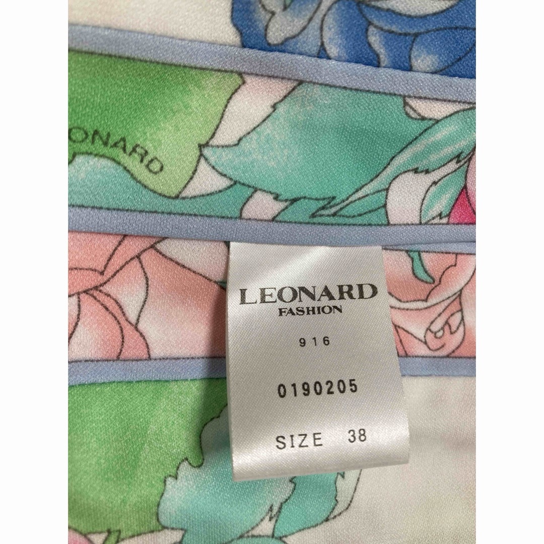 LEONARD(レオナール)のレオナール♡ワンピース　サイズ38 レディースのワンピース(ひざ丈ワンピース)の商品写真