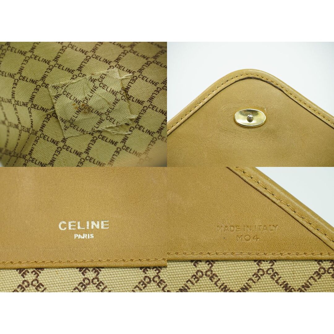 celine(セリーヌ)の本物 セリーヌ CELINE マカダム クラッチバッグ セカンドバッグ PVC ブラウン Macadam バッグ 中古 レディースのバッグ(クラッチバッグ)の商品写真