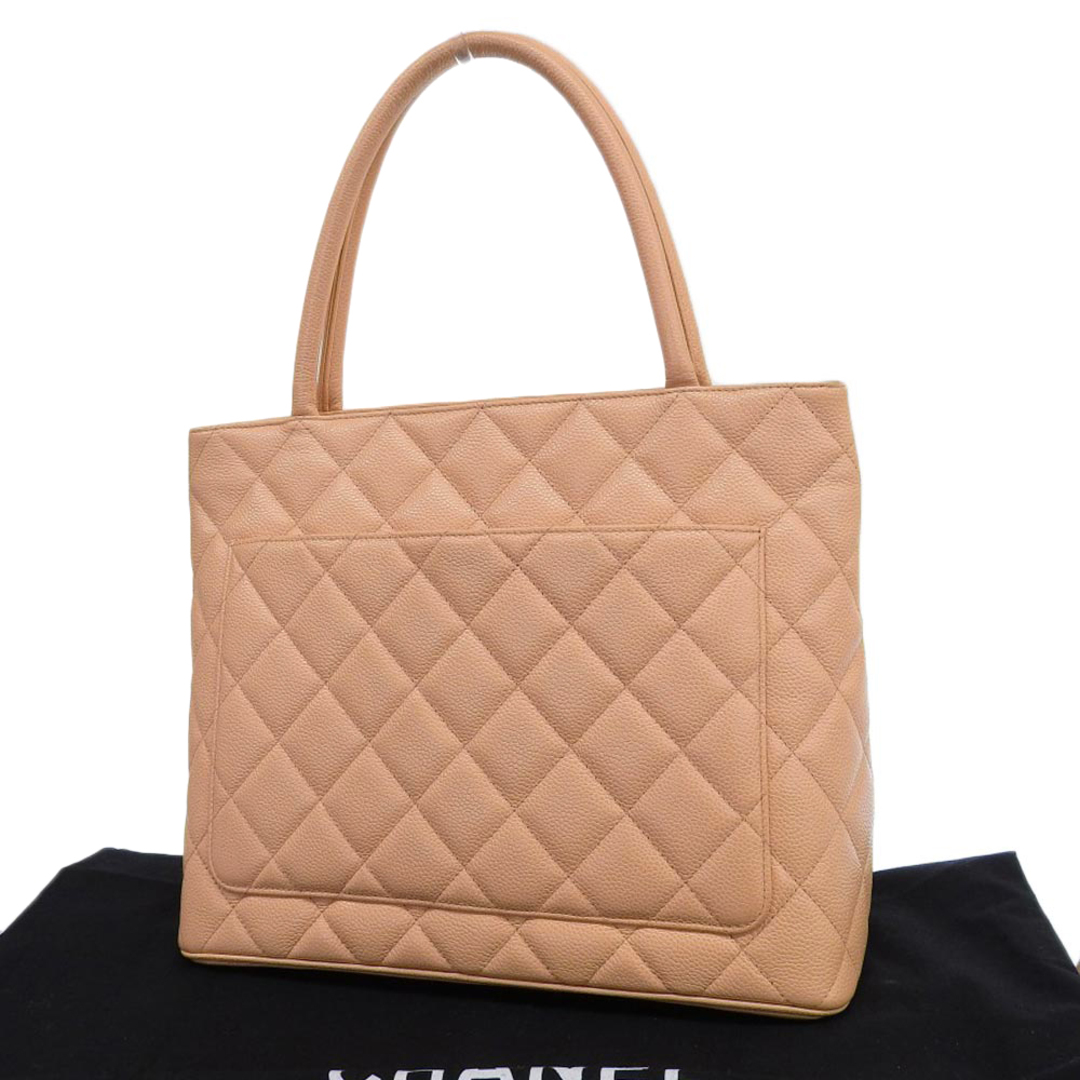 CHANEL(シャネル)の【中古】CHANEL シャネル 復刻トート トートバッグ ハンドバッグ ピンク系 レザー 8番台 レディース【質屋】 レディースのバッグ(ハンドバッグ)の商品写真