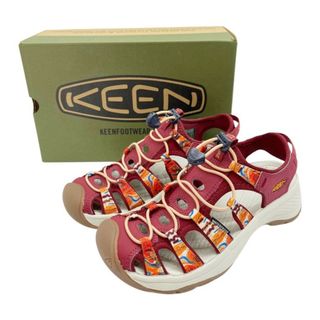 キーン(KEEN)の◆◆KEEN キーン レディース サンダル US6.5 23.5cm  1026049 レッド(サンダル)