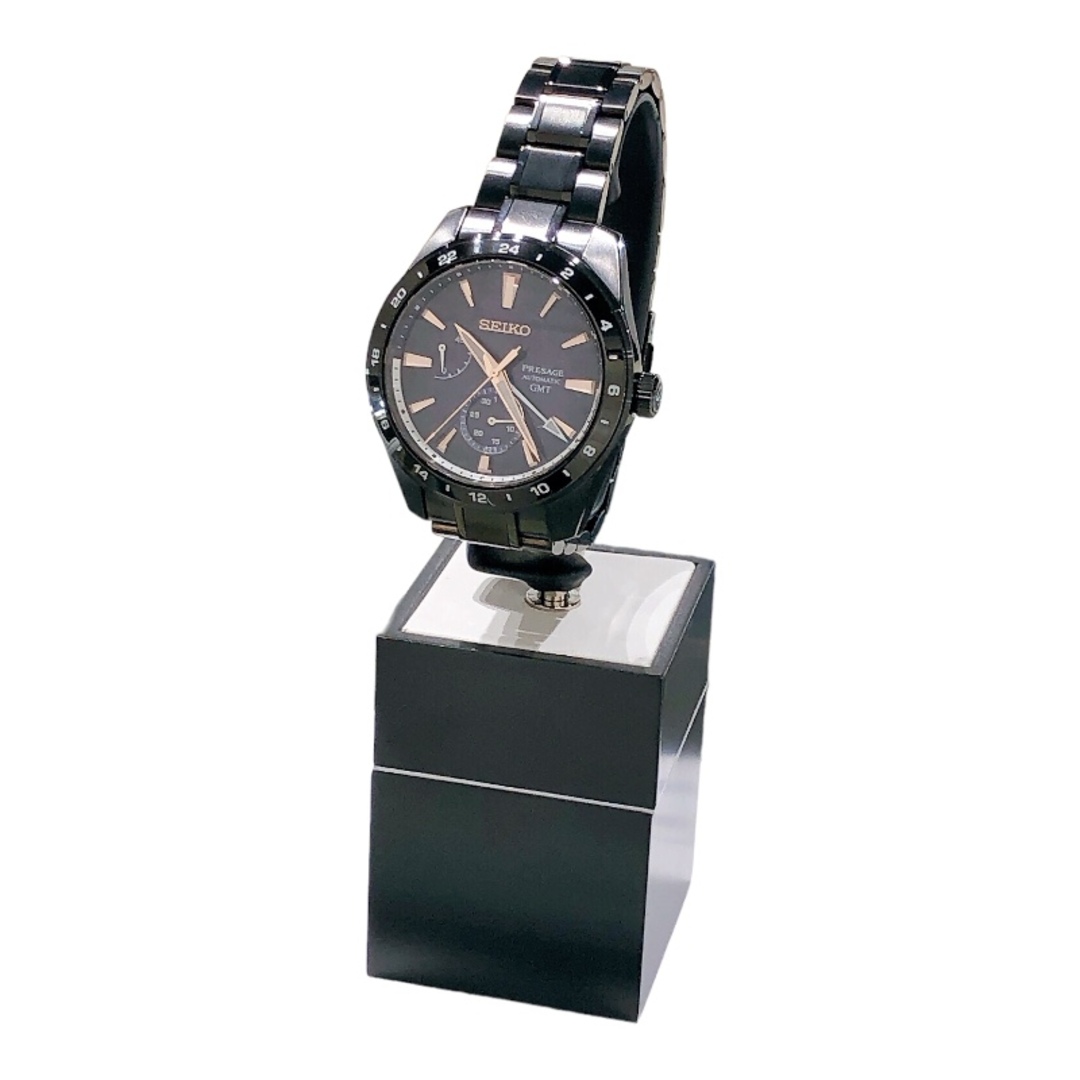 SEIKO(セイコー)の　セイコー SEIKO プレザージュ　世界2000本限定（国内350本） SARF023 ブラック/パープル ステンレススチール メンズ 腕時計 メンズの時計(その他)の商品写真