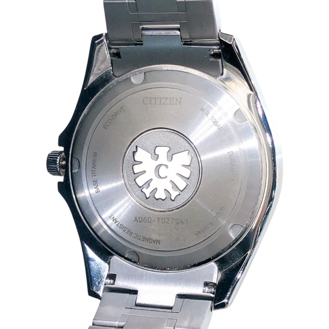 CITIZEN(シチズン)の　シチズン CITIZEN エコドライブ　世界400本限定 AQ4090-59E  ブラック/シルバー/ブルー チタン メンズ 腕時計 メンズの時計(その他)の商品写真