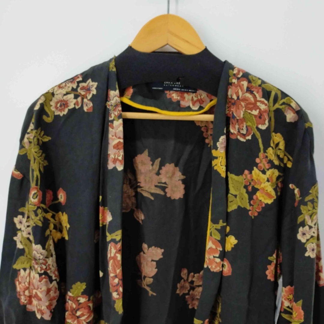 ZARA(ザラ)のZARA(ザラ) 花柄シャツジャケット カーディガン レディース トップス レディースのトップス(その他)の商品写真