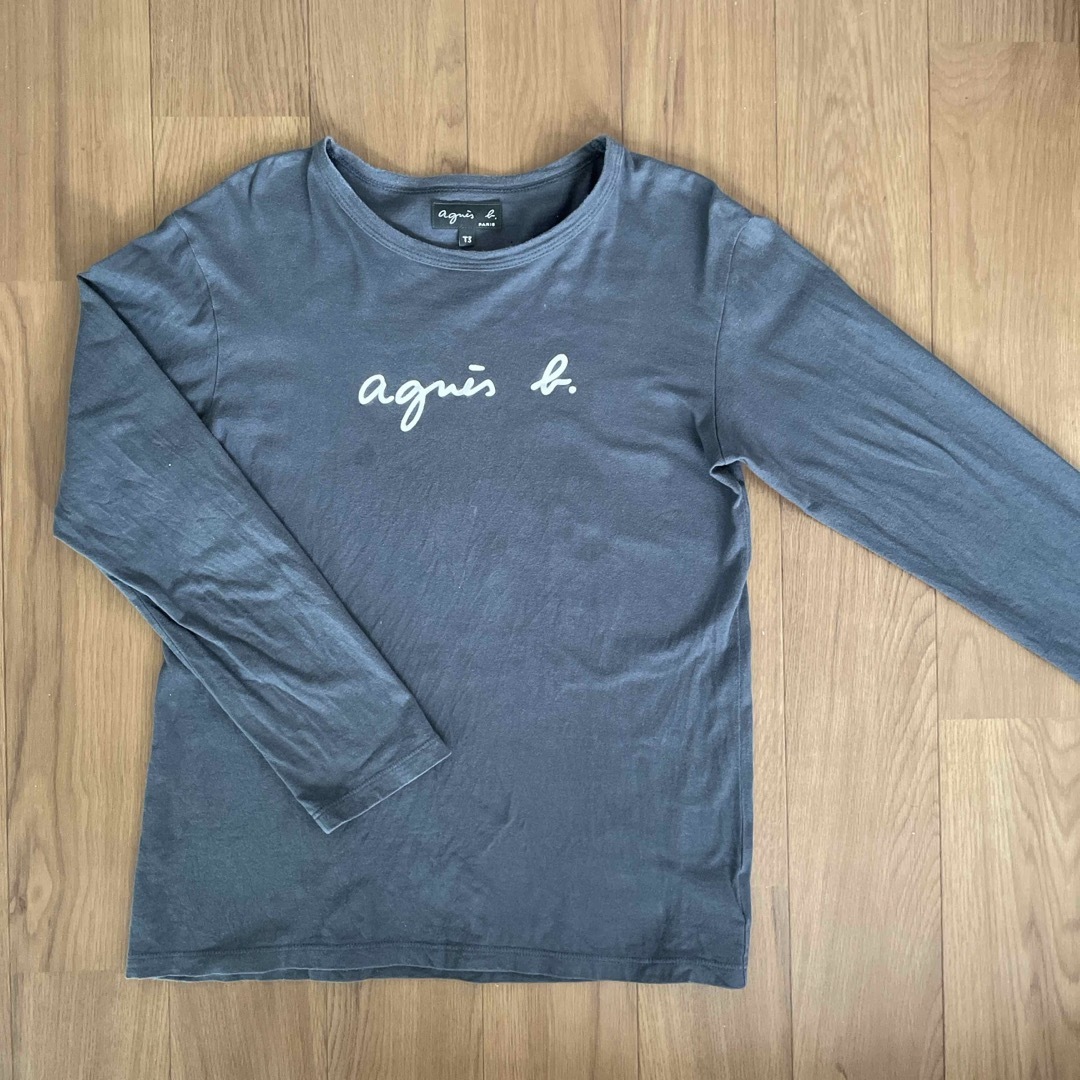 agnes b.(アニエスベー)のアニエスベー　ロンT  難あり レディースのトップス(Tシャツ(長袖/七分))の商品写真