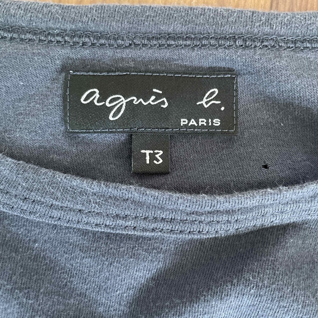 agnes b.(アニエスベー)のアニエスベー　ロンT  難あり レディースのトップス(Tシャツ(長袖/七分))の商品写真