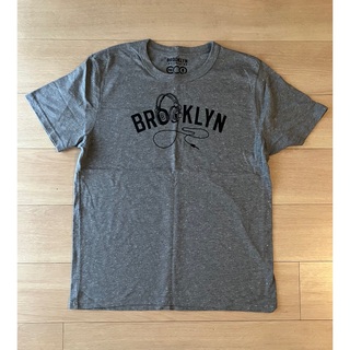 ブルックリンインダストリーズ(BROOKLYN INDUSTRIES)のブルックリンインダストリーズ　メンズ　Tシャツ　XL　ヘッドホン　グレー(Tシャツ/カットソー(半袖/袖なし))
