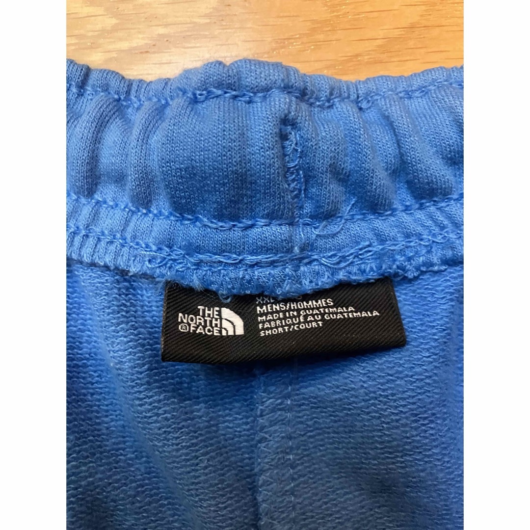 THE NORTH FACE(ザノースフェイス)のTHE NORTH FACEスウェットハーフパンツ sizeXXL  青ブルー メンズのパンツ(ショートパンツ)の商品写真