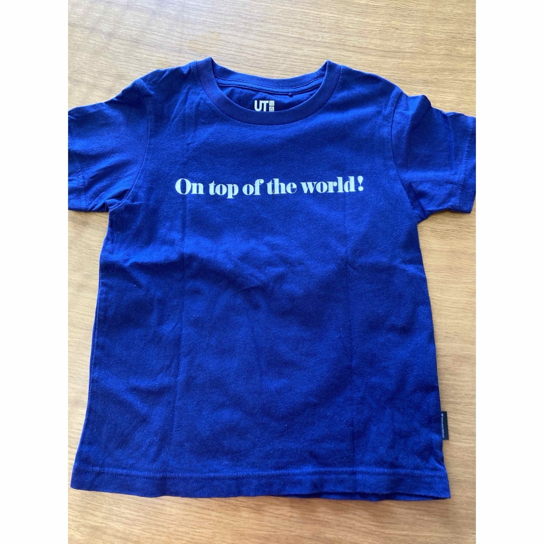 UNIQLO(ユニクロ)の110サイズ 2枚セット キッズ/ベビー/マタニティのキッズ服女の子用(90cm~)(Tシャツ/カットソー)の商品写真