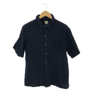 ゴーヘンプ(GO HEMP)のGO HEMP / ゴーヘンプ | レギュラーカラーシャツ | M | インディゴブルー | メンズ(Tシャツ/カットソー(半袖/袖なし))