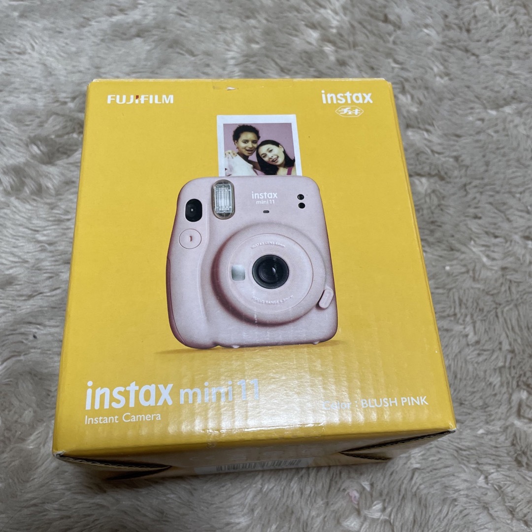 FUJI FILM INSTAX MINI 11 BLUSH PINK インスタ スマホ/家電/カメラのカメラ(フィルムカメラ)の商品写真