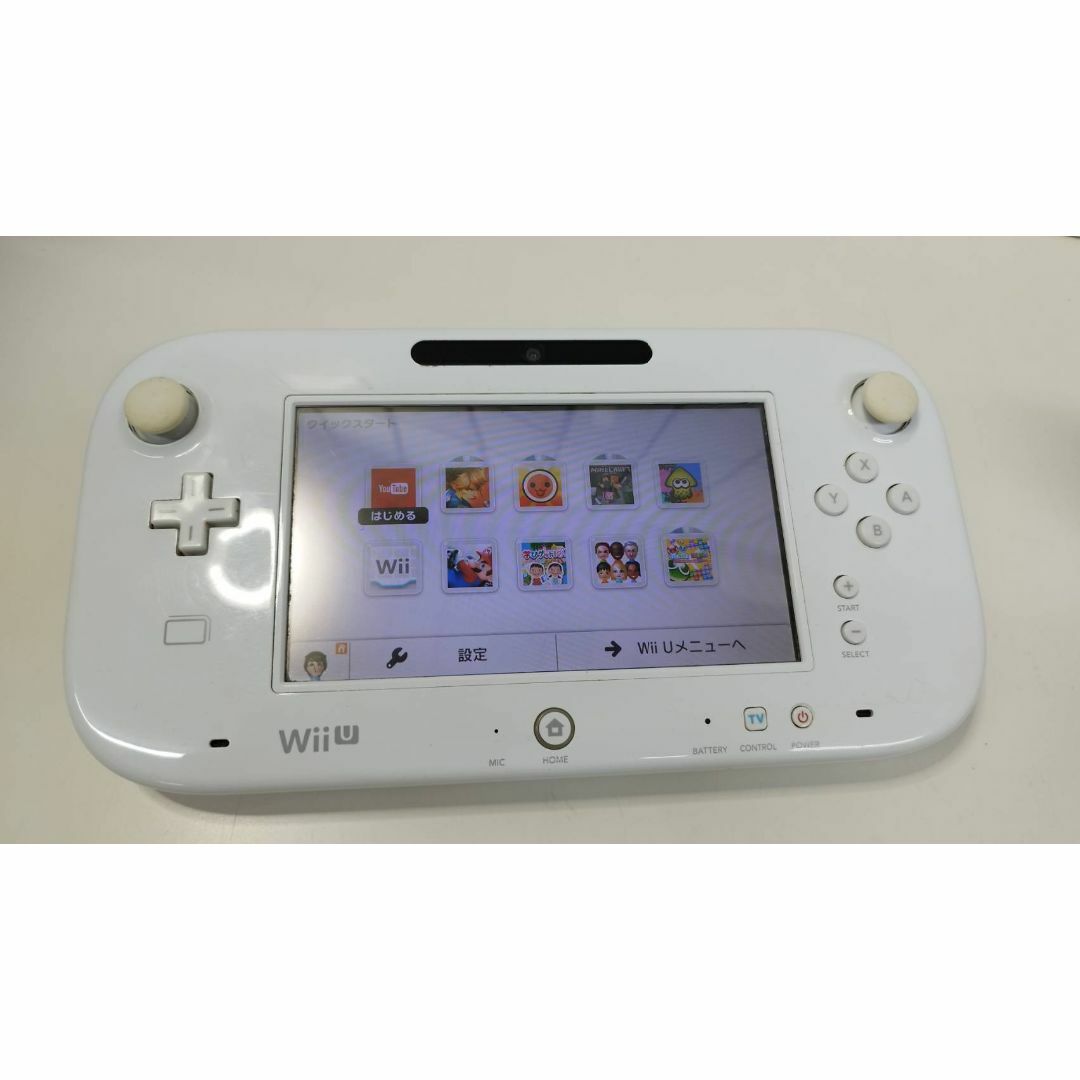 Wii U(ウィーユー)の【動作品】Wii U 本体のみ WUP-010(JPN)  エンタメ/ホビーのゲームソフト/ゲーム機本体(家庭用ゲーム機本体)の商品写真