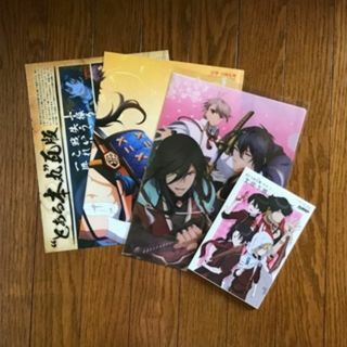 ♪刀剣乱舞 グッズ 4点セット(バラ売り可)(ポスター)