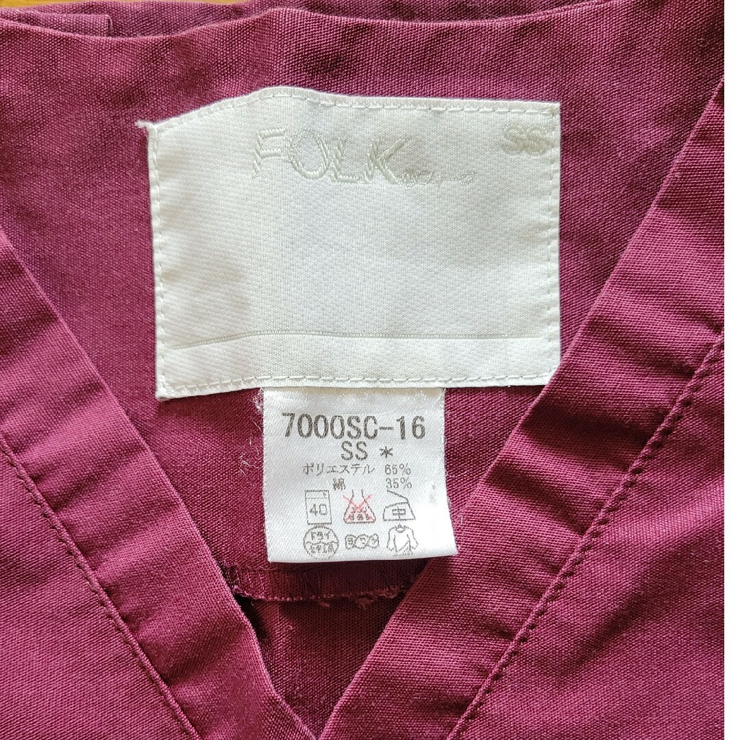 FOLK(フォーク)のフォーク　スクラブ レディースのトップス(Tシャツ(半袖/袖なし))の商品写真